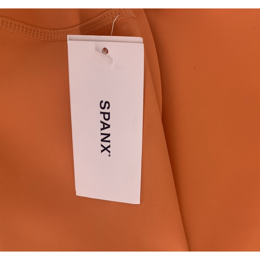 NWT Spanx Booty Boost Active 7/8 Leggings In Nectarine Orange Size 2X - Picture 5 of 15